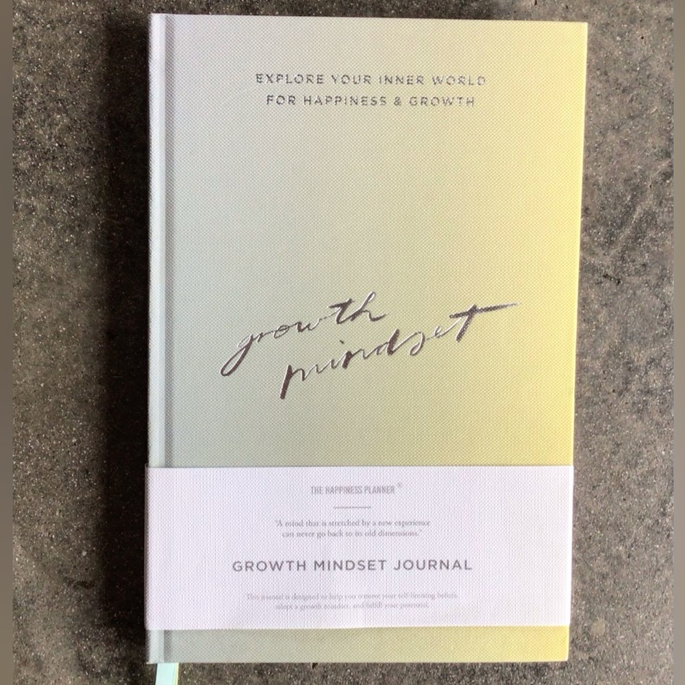 The Happiness Planner Growth Mindset Journal